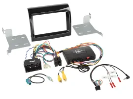 Einbauset Lenkradadapter Doppel DIN Autoradio für Fiat Citroen Peugeot Infoadapt
