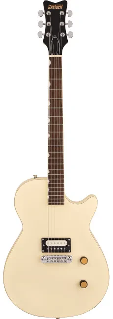 Gretsch Streamliner Jet Guitar, Laurel Fretboard, Vintage White, 1 Pickup