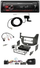 Автомагнитола для Honda Jazz (с 2014) Pioneer 1-DIN USB DAB MP3, темно-серая