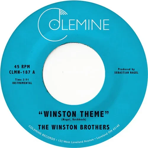 Виниловая пластинка Winston Brothers – Winston Theme 7" (Релиз 2021)