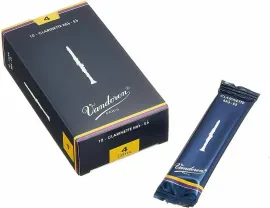 Vandoren Traditional Eb Clarinet Reeds Strength 4 - 10 Pack