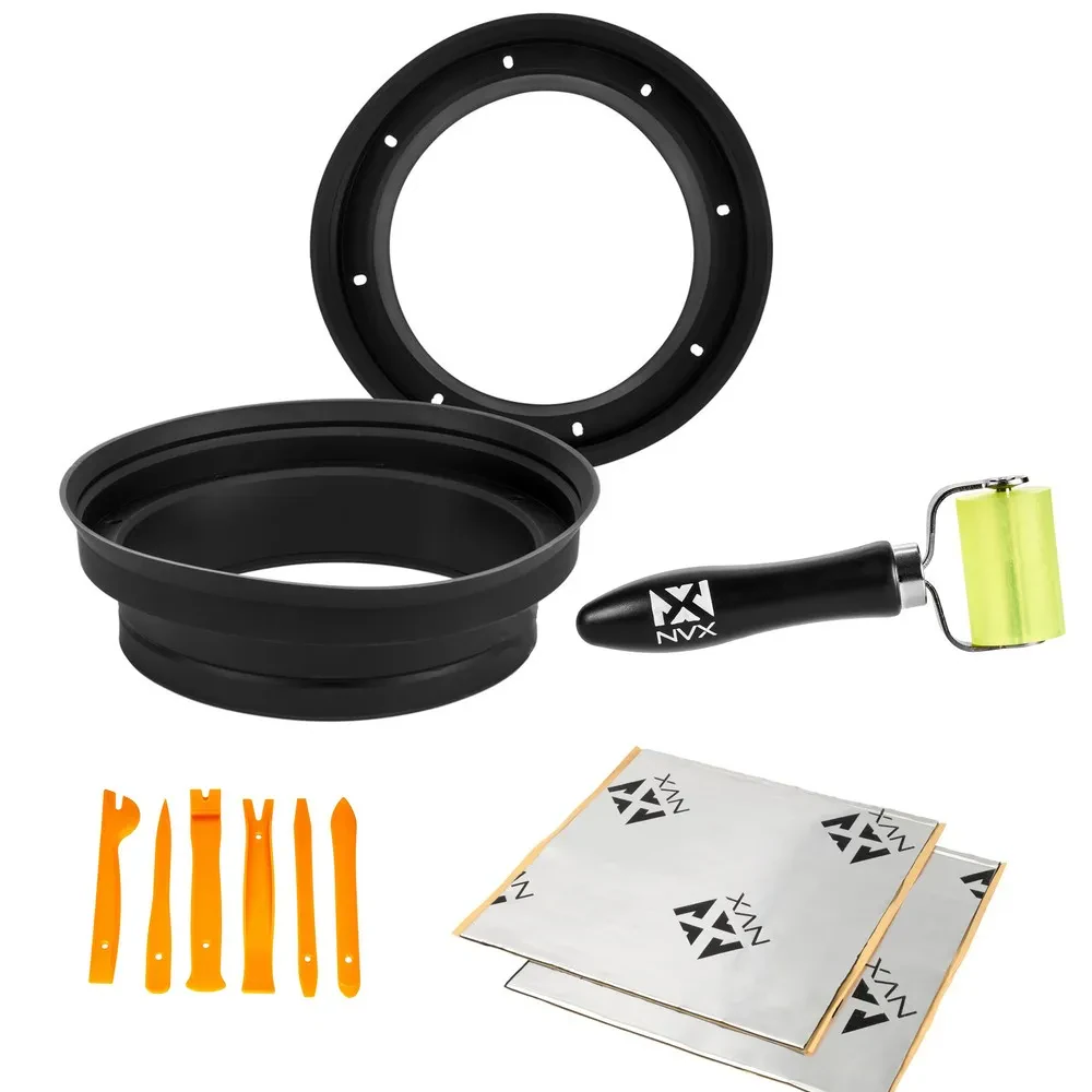 NVX 8″ Silicone Rubber Baffle Speaker Installation Kit