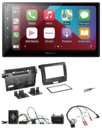 Автомагнитола Pioneer 2DIN DAB, Bluetooth, USB для Ford Ranger (с 04/2015), совместима с кнопками на руле