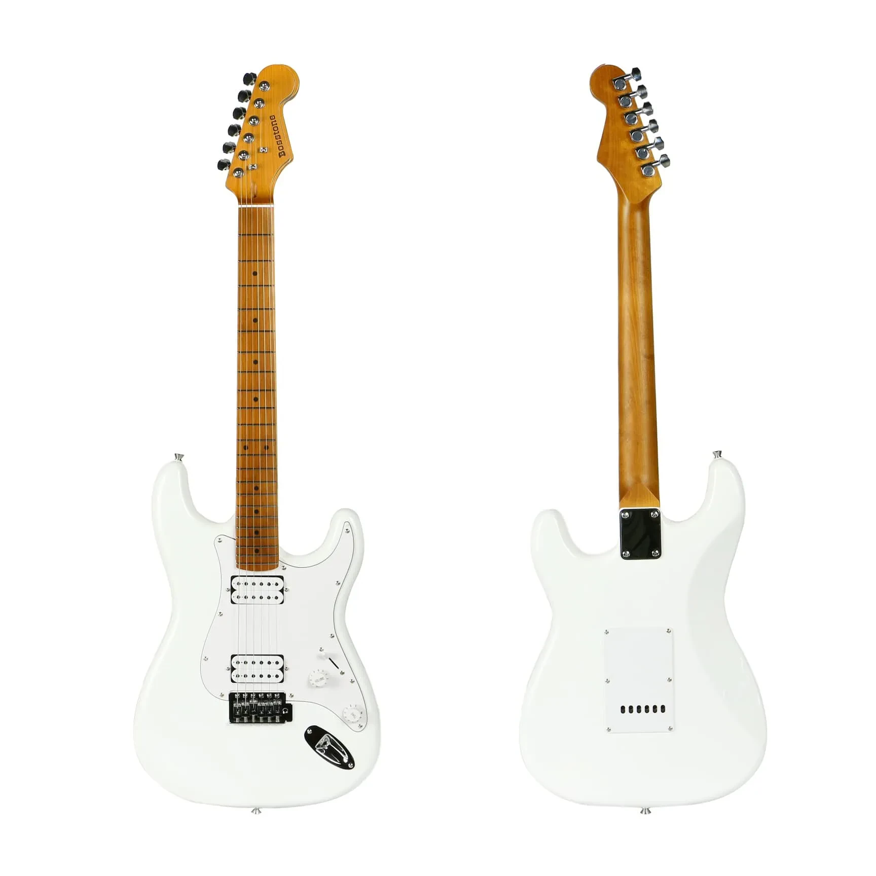 Электрогитара Bosstone SG-04 V.2 HH WH (2025) 6-струнная, цвет белый