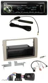 Автомагнитола для Lancia Musa 2004–2012 Pioneer CD/USB/MP3/DAB с поддержкой кнопок на руле