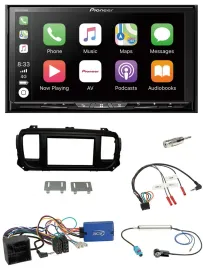 Pioneer 2DIN Lenkrad USB DAB DVD Bluetooth Autoradio für Citroen Spacetourer Jum