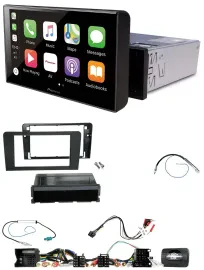 Pioneer Bluetooth Lenkrad DAB USB Autoradio für Audi A3 8P 2003-2012 Aktivsystem