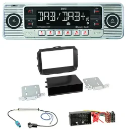 Dietz Bluetooth MP3 DAB USB Autoradio für Alfa Romeo Giulietta 940 Facelift ab 1