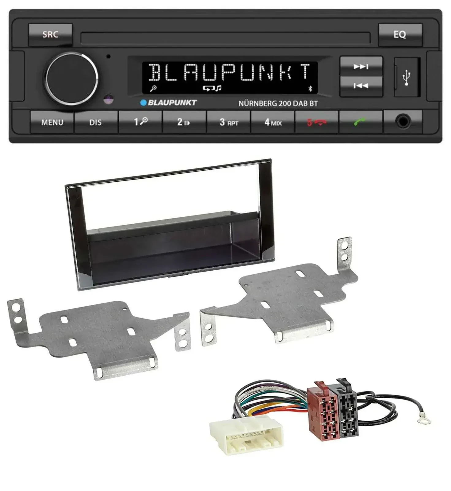 Blaupunkt USB DAB MP3 Bluetooth Autoradio für Nissan Juke (ab 2014)