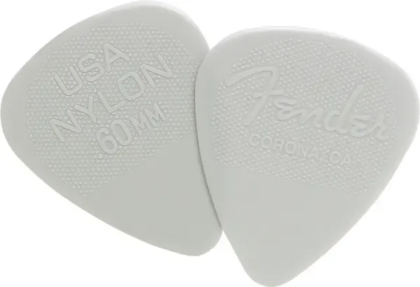 Медиаторы Fender 351 Shape Nylon Picks, .60, 12 Count