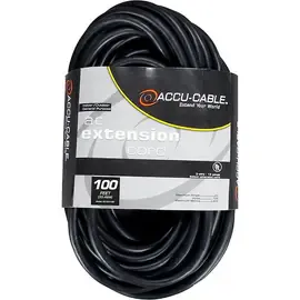 American DJ EC123 12 Gauge IEC Power Extension Cord 50 ft. 100 ft.