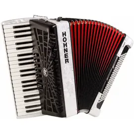 Аккордеон  HOHNER Bravo III 120, 4/4,  white