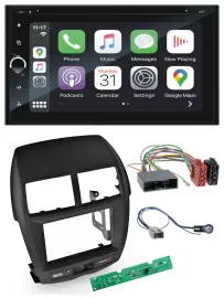 Blaupunkt 2DIN Bluetooth DAB USB DVD MP3 Autoradio für Mitsubishi ASX 2010-2014