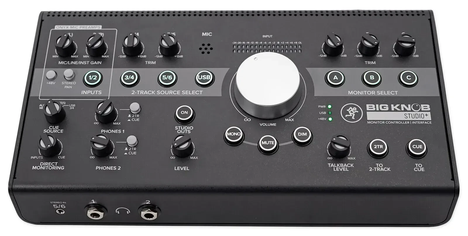 Мониторный контроллер Mackie Big Knob Studio+ 4x3 USB