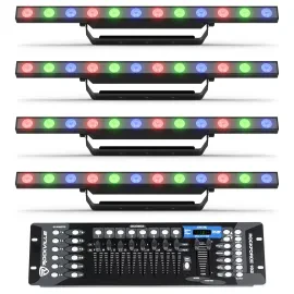 Прибор смены цвета Chauvet DJ COLORBand PIX ILS с DMX-пультом (4 штуки)