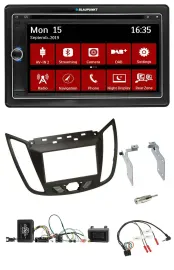 Blaupunkt TMC USB Lenkrad Bluetooth DAB 2DIN Navigation für Ford C-Max ab 11 bra