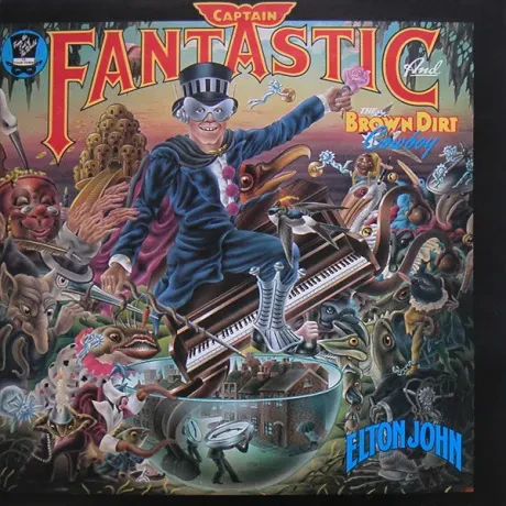 Б/У виниловая пластинка Elton John – Captain Fantastic And The Brown Dirt Cowboy