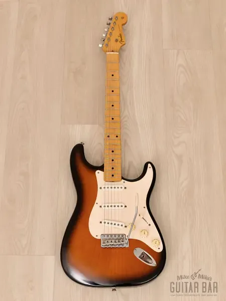 Электрогитара Fender '54 Stratocaster ST54-900 Sunburst Lacquer Japan 1991 w/USA Pickups