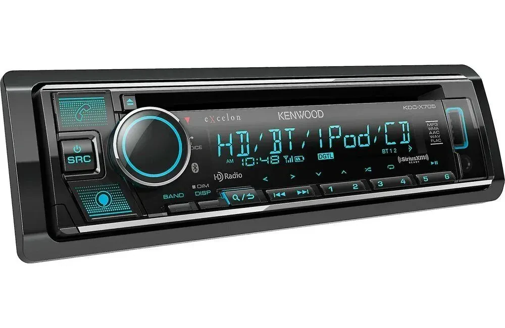 Автомагнитола Kenwood eXcelon KDC-X705 1-DIN, CD, Bluetooth