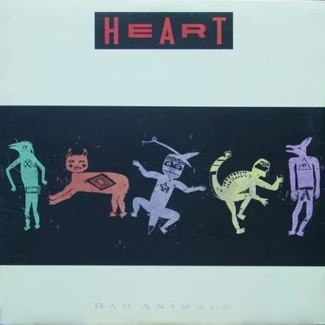 HEART - Bad Animals (LP , Used)