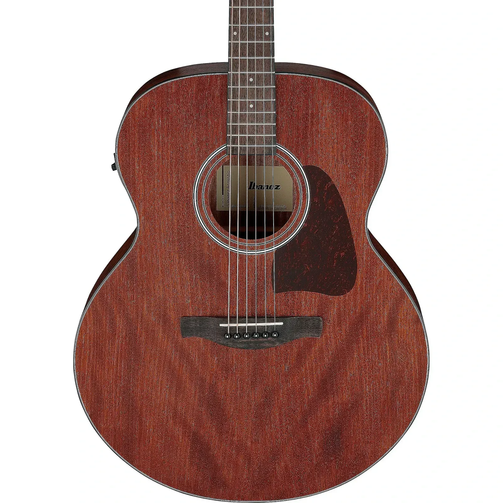 Электроакустическая гитара Ibanez AJ54E Jumbo, верх из массива окуме, цвет Natural (Open Pore)