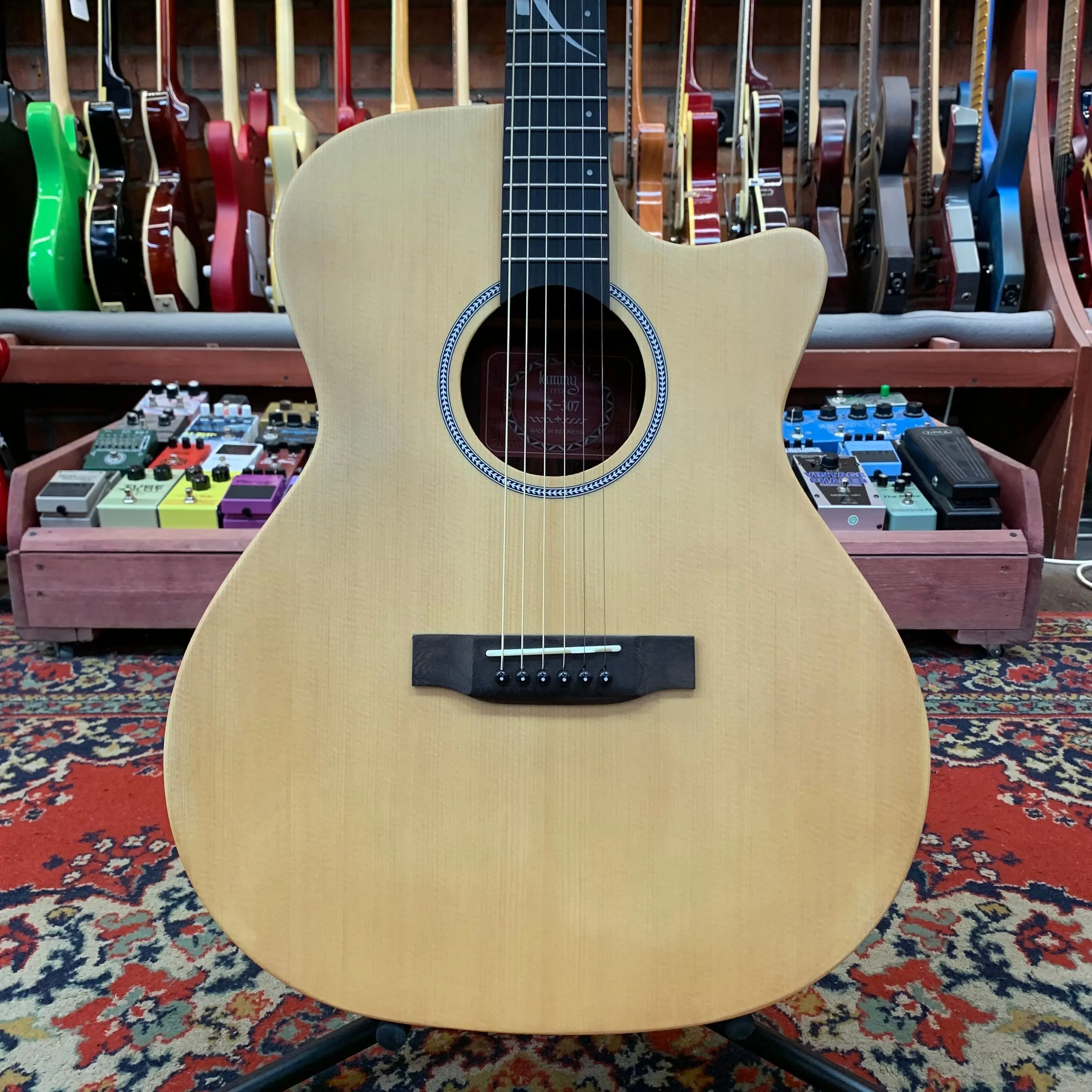 Акустическая гитара Kimmy K307 Grand Auditorium Natural Satin