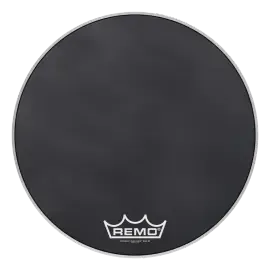 Пластик для барабана Remo 22" Powermax Black Suede Crimplock