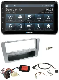 Blaupunkt USB DAB SD Lenkrad Bluetooth Autoradio für Honda Civic 2001-2003 silbe