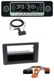 Dietz DAB Bluetooth USB MP3 Autoradio für Saab 9.5 (ab 2005)