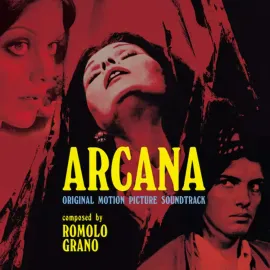 Виниловая пластинка Romolo Grano – Arcana (Original Soundtrack) (Релиз 2025), прозрачный красный винил