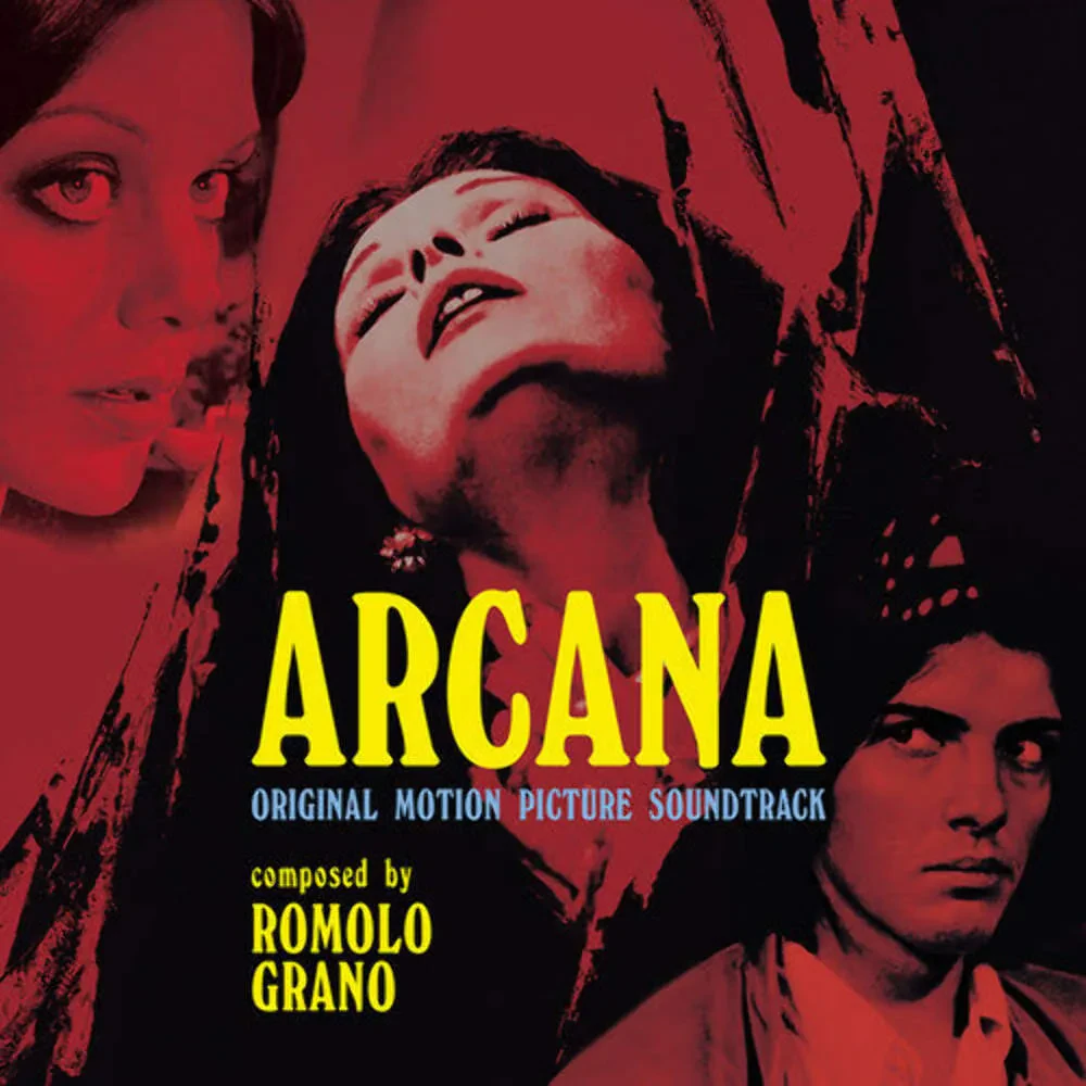 Виниловая пластинка Romolo Grano – Arcana (Original Soundtrack) (Релиз 2025), прозрачный красный винил