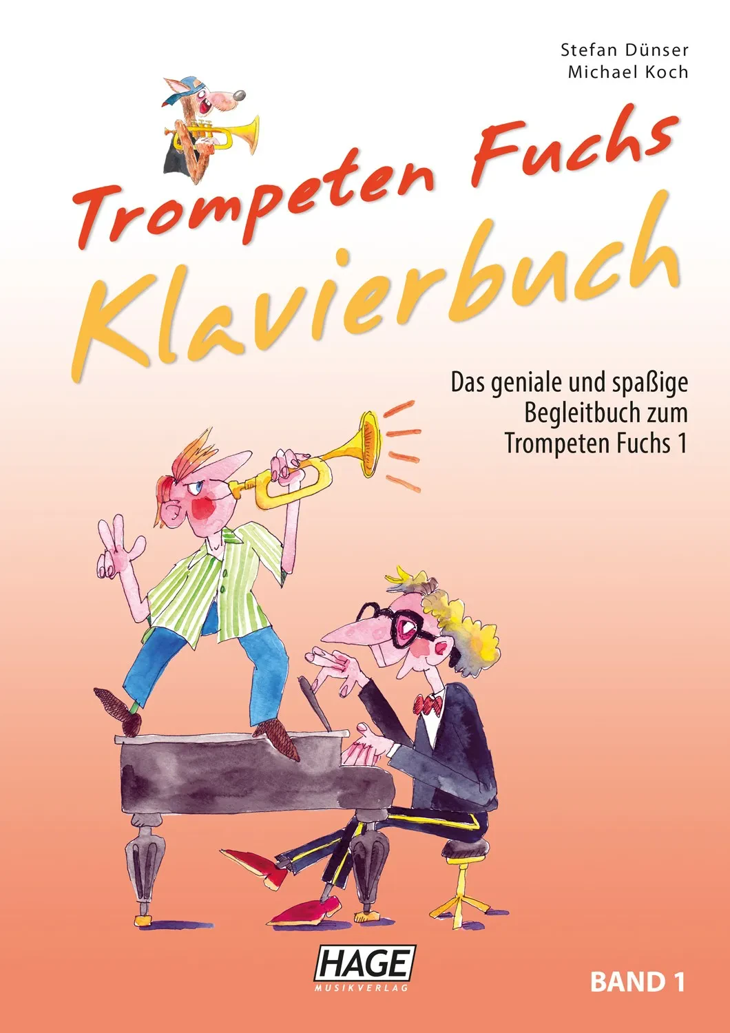 HAGE EH 3947 Trompeten Fuchs 1 Klavier-Begleitbuch
