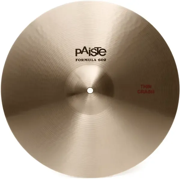 Тарелка барабанная Paiste 16" Formula 602 Thin Crash