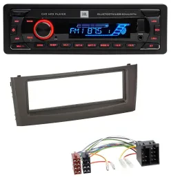 JBL AUX MP3 USB Bluetooth SD Autoradio für Fiat Grande Punto Punto ab 05 schwarz