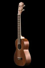 Ohana CK-35L All Solid Satin Finish Mahogany Long Scale Concert Ukulele +Gig Bag