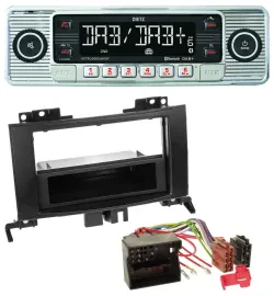 Dietz Bluetooth MP3 DAB USB Autoradio für Mercedes Sprinter ab 06 Rubbertouch