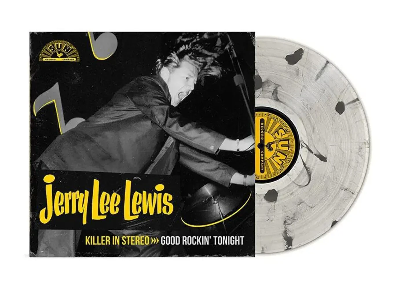 Виниловая пластинка Jerry Lee Lewis - Killer In Stereo: Good Rockin' Tonight [Clear w/ Black Splatte