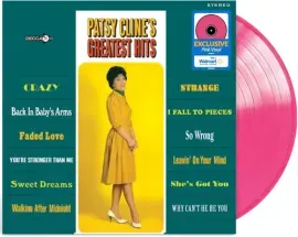 Виниловая пластинка Patsy Cline - 12 Greatest Hits (Indie Exclusive) [Pink LP] [New Vinyl LP] Colore