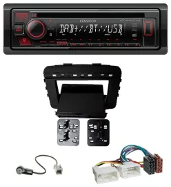 Автомагнитола для Kia Sorento Kenwood MP3, CD, USB, Bluetooth, DAB (UM, с 03/2015)