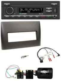 Blaupunkt USB DAB Bluetooth Lenkrad Autoradio für Fiat Stilo 2001-2007 schwarz