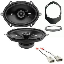 1997-1998 Ford Trucks Kicker 43DSC6804 6x8" Coaxial Speakers