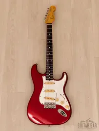 Электрогитара Fender 1962 Stratocaster JV ST62-55 SSS Candy Apple Red w/gigbag Japan 1984