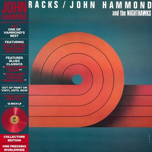 Виниловая пластинка John Hammond & the Nighthawks - Hot Tracks - Red [New Vinyl LP] Colored Vinyl, L