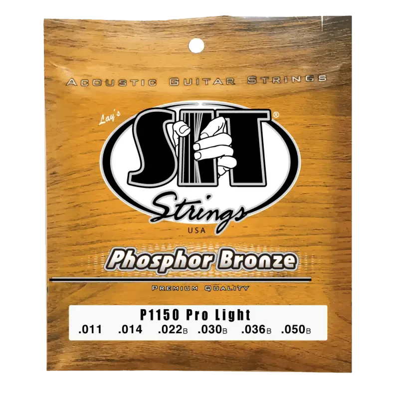 Струны для акустической гитары SIT Strings P1150 11-50, бронза фосфорная