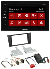 Blaupunkt MP3 DVD Bluetooth DAB 2DIN USB Autoradio für Audi A4 B5 99-01 Symphony