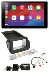 Pioneer Lenkrad USB DAB Bluetooth 2DIN Autoradio für Citroen Nemo Fiat Fiorino P