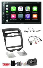 Pioneer DVD 2DIN Lenkrad DAB Bluetooth USB Autoradio für Hyundai ix20 ab 2010 ma