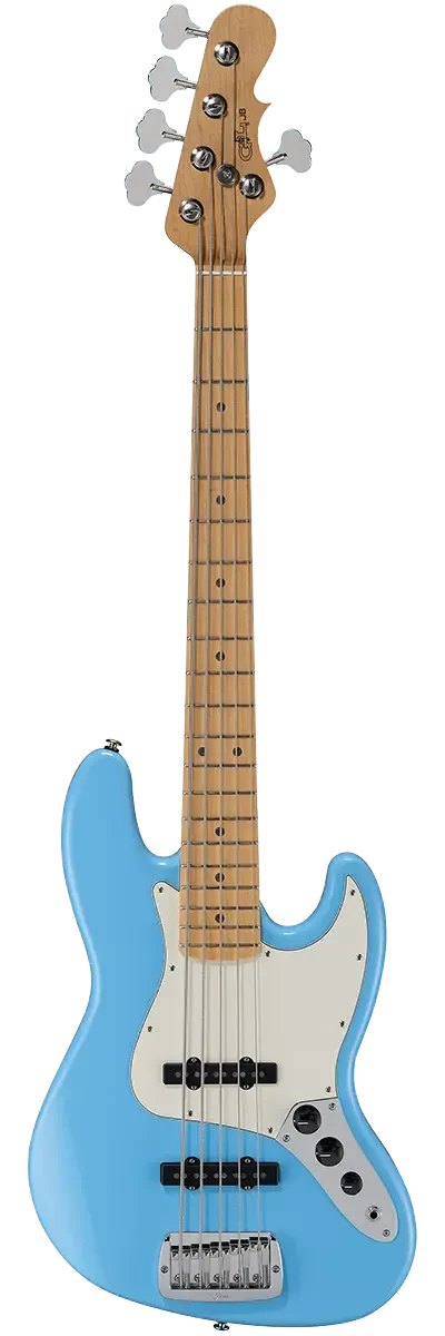 Бас-гитара G&L Fullerton Deluxe JB-5 Himilayan Blue