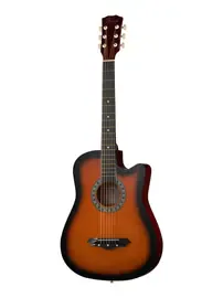 Акустическая гитара Foix FFG-2038CAP-SB с аксессуарами