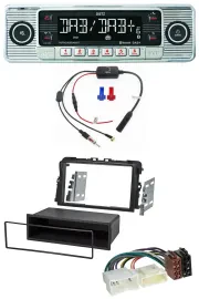 Dietz DAB USB MP3 Bluetooth Autoradio für Opel Vivaro Combi J7 Kasten F7 11-15